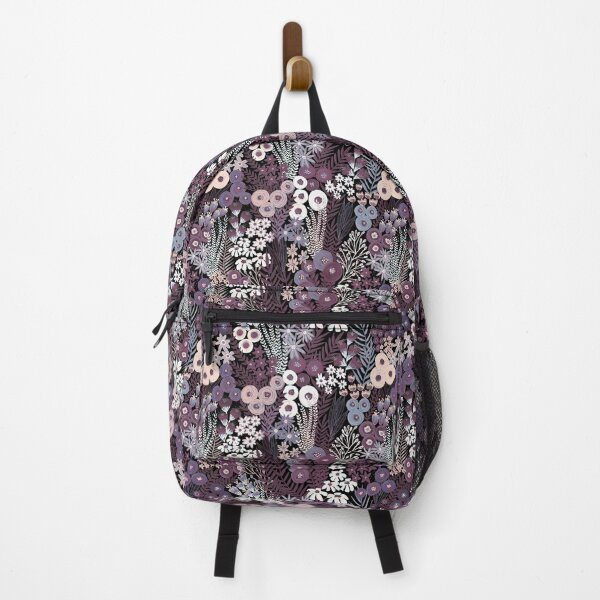 Item preview, Purple Flower Field Dark designed and sold by Sandra Hutter.