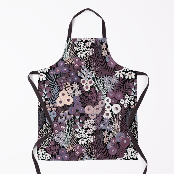 Item preview, Purple Flower Field Dark designed and sold by Sandra Hutter.