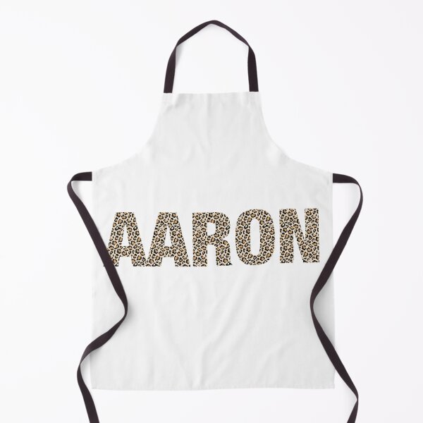Item preview, Aaron name leopard pattern my name is Aaron gift birthday holiday anniversary Essential Inspiration Joy Mood Funny designed and sold by DesignByHeartUK.