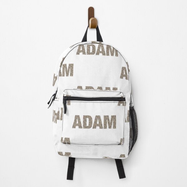 Item preview, Adam name leopard pattern my name is Adam gift birthday holiday anniversary Essential Inspiration Joy Mood Funny designed and sold by DesignByHeartUK.