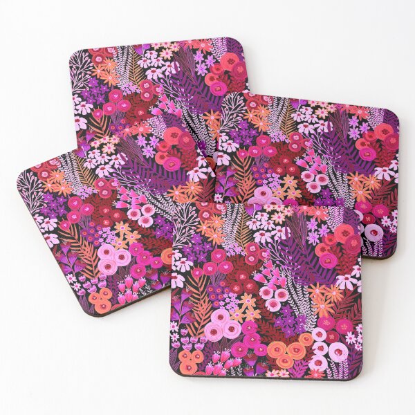 Item preview, Pink Purple Vibrant Flower Meadow designed and sold by Sandra Hutter.