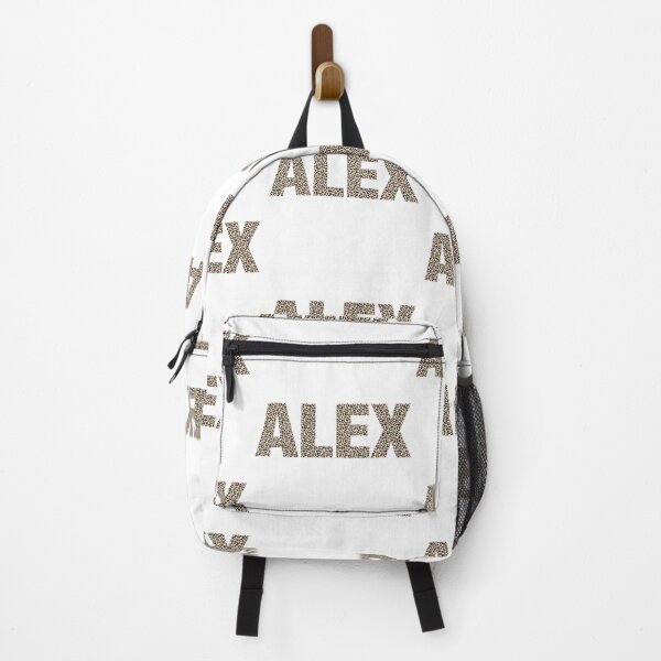 Item preview, Alex name leopard pattern my name is Alex gift birthday holiday anniversary Essential Inspiration Joy Mood Funny designed and sold by DesignByHeartUK.
