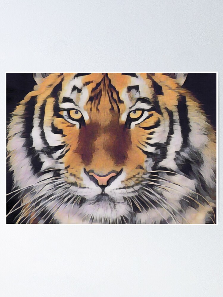 Bengal Tiger Fun Facts Art Board Print for Sale by KyleNesas