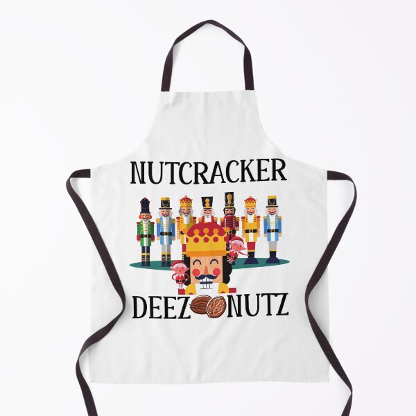 Item preview, NUTCRACKER DEEZ NUTZ FUNNY UGLY CHRISTMAS SWEATER (BLACK LETTERING) designed and sold by Wheeler-Styl3.