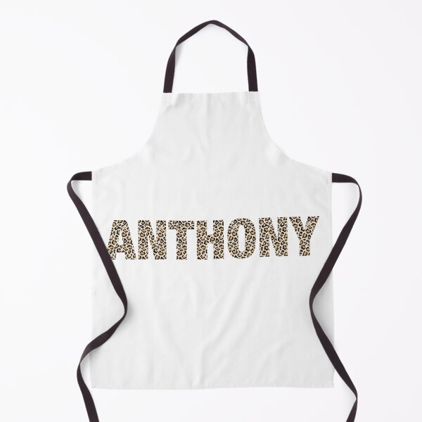 Item preview, Anthony name leopard pattern my name is Anthony gift birthday holiday anniversary Essential Inspiration Joy Mood Funny designed and sold by DesignByHeartUK.
