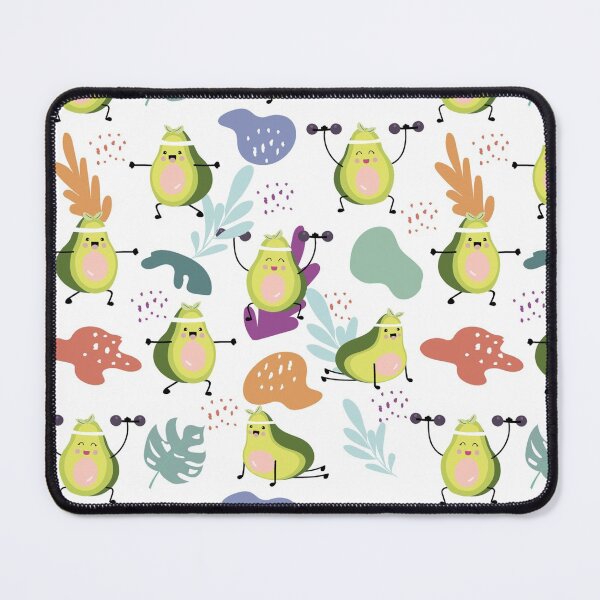 Item preview, Green avocado seamless designed and sold by HarrioBend.