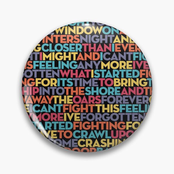 Item preview, Can't Fight This Feeling - REO Speedwagon v.1 designed and sold by x1brett.