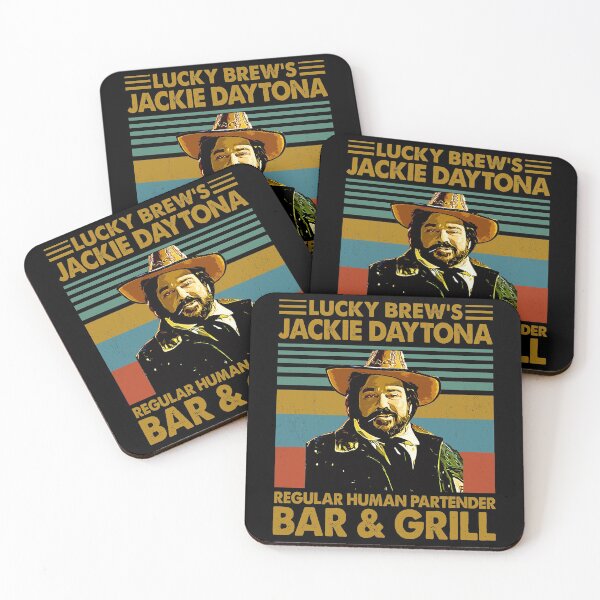 Aperçu de l'œuvre Lucky Brew's Jackie Daytona Regular Human Partender Bar & Grill créée et vendue par VilmosLaszlo.