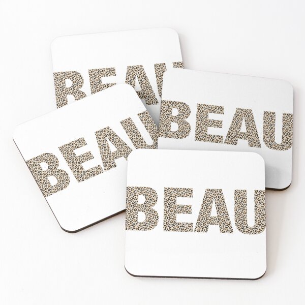 Item preview, Beau name leopard pattern my name is Beau gift birthday holiday anniversary Essential Inspiration Joy Mood Funny designed and sold by DesignByHeartUK.