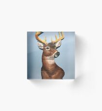 A Deer For My Nephew Acrylic Block