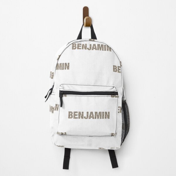 Item preview, Benjamin name leopard pattern my name is Benjamin gift birthday holiday anniversary Essential Inspiration Joy Mood Funny designed and sold by DesignByHeartUK.