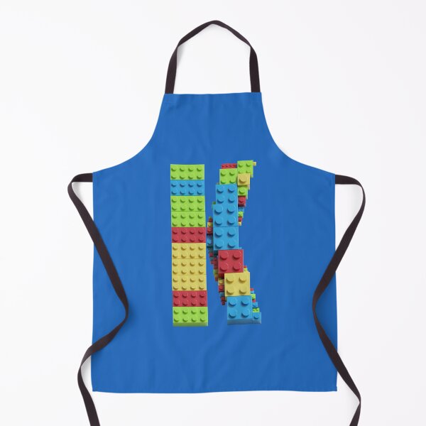 Item preview, Building Brick Initial K in Primary Colors designed and sold by TheFlyingPug.