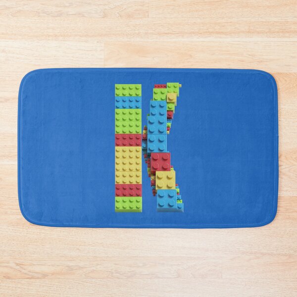 Item preview, Building Brick Initial K in Primary Colors designed and sold by TheFlyingPug.