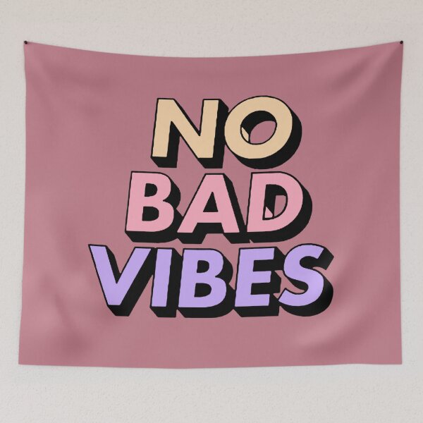 Item preview, No bad vibe! designed and sold by Kawabijutsu21.