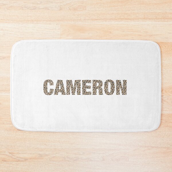 Item preview, Cameron name leopard pattern my name is Cameron gift birthday holiday anniversary Essential Inspiration Joy Mood Funny designed and sold by DesignByHeartUK.