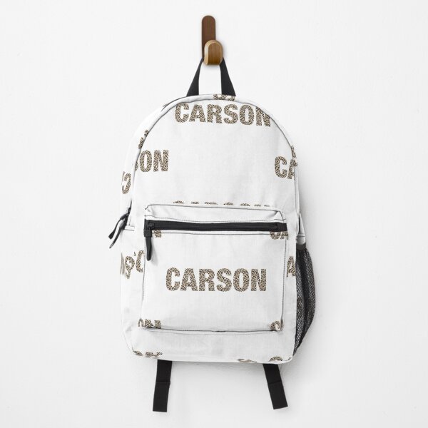 Item preview, Carson name leopard pattern my name is Carson gift birthday holiday anniversary Essential Inspiration Joy Mood Funny designed and sold by DesignByHeartUK.