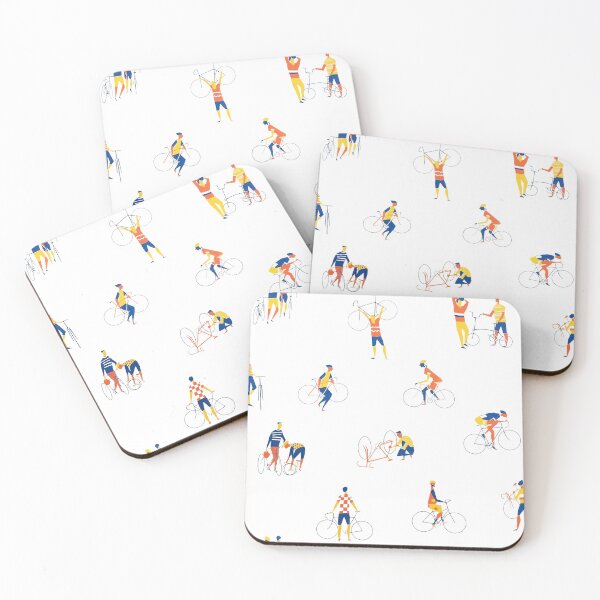 Item preview, Cyclists Illustration  designed and sold by HarrioBend.