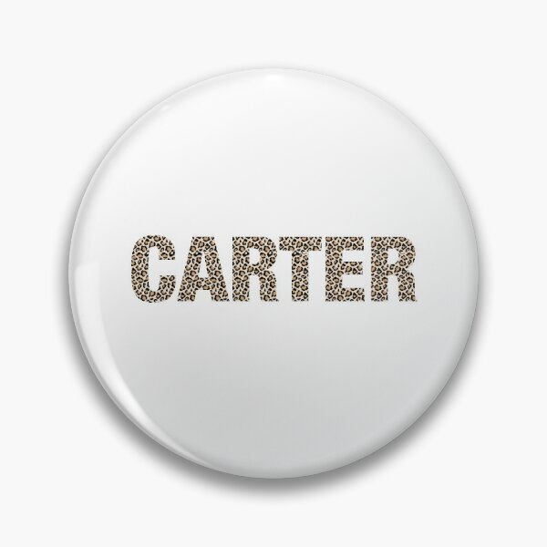 Artikelvorschau, Carter name leopard pattern my name is Carter gift birthday holiday anniversary Essential Inspiration Joy Mood Funny entworfen und verkauft von DesignByHeartUK.
