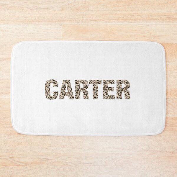Item preview, Carter name leopard pattern my name is Carter gift birthday holiday anniversary Essential Inspiration Joy Mood Funny designed and sold by DesignByHeartUK.