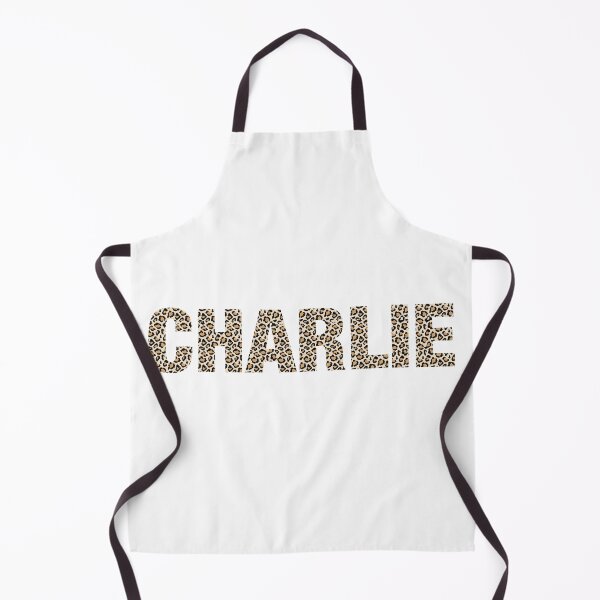 Item preview, Charlie name leopard pattern my name is Charlie gift birthday holiday anniversary Essential Inspiration Joy Mood Funny designed and sold by DesignByHeartUK.