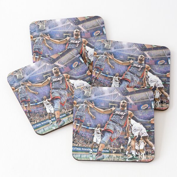 Item preview, LeBron Wade Miami Heat designed and sold by Felynia.