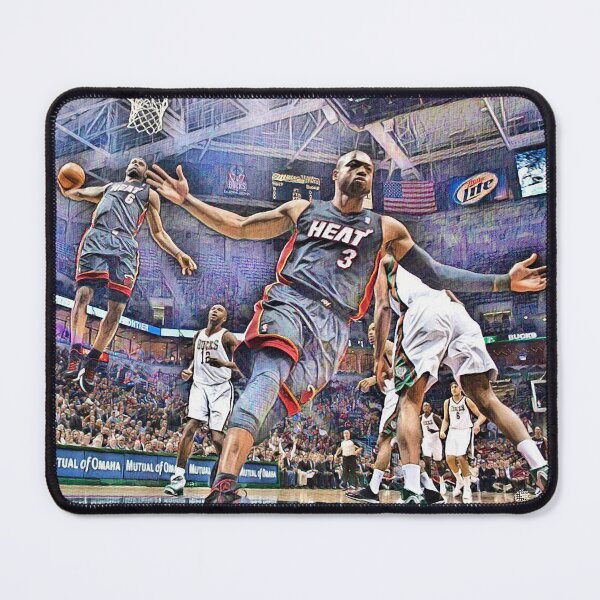 Item preview, LeBron Wade Miami Heat designed and sold by Felynia.