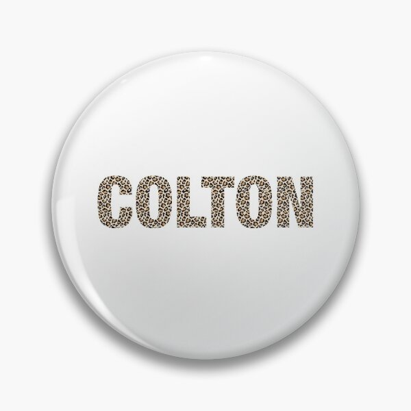 Item preview, Colton name leopard pattern my name is Colton gift birthday holiday anniversary Essential Inspiration Joy Mood Funny designed and sold by DesignByHeartUK.