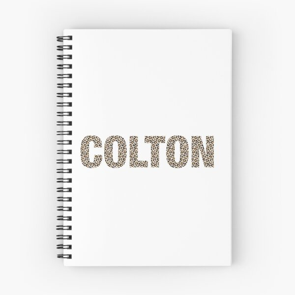 Item preview, Colton name leopard pattern my name is Colton gift birthday holiday anniversary Essential Inspiration Joy Mood Funny designed and sold by DesignByHeartUK.