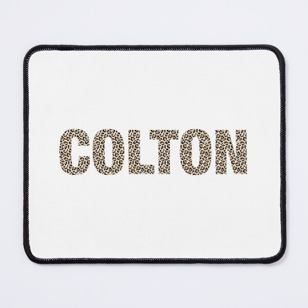 Item preview, Colton name leopard pattern my name is Colton gift birthday holiday anniversary Essential Inspiration Joy Mood Funny designed and sold by DesignByHeartUK.