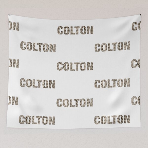 Item preview, Colton name leopard pattern my name is Colton gift birthday holiday anniversary Essential Inspiration Joy Mood Funny designed and sold by DesignByHeartUK.
