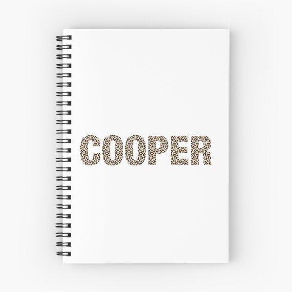 Item preview, Cooper name leopard pattern my name is Cooper gift birthday holiday anniversary Essential Inspiration Joy Mood Funny designed and sold by DesignByHeartUK.