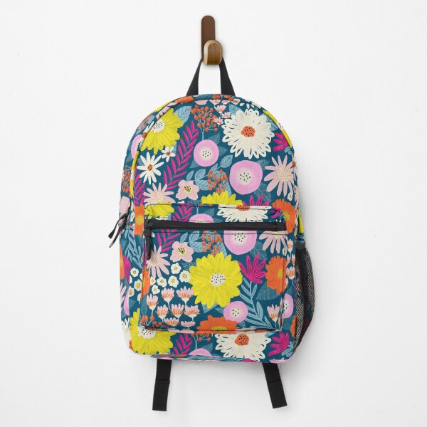 Item preview, Flower Field Pattern Vibrant Boho Florals designed and sold by Sandra Hutter.