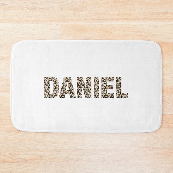 Item preview, Daniel name leopard pattern my name is Daniel gift birthday holiday anniversary Essential Inspiration Joy Mood Funny designed and sold by DesignByHeartUK.