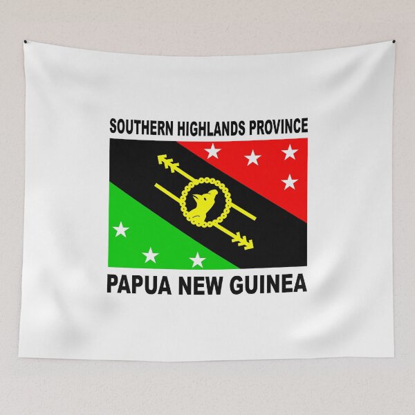 Item preview, Flag of Southern Highlands Province, Papua New Guinea designed and sold by PNG-pikinini.