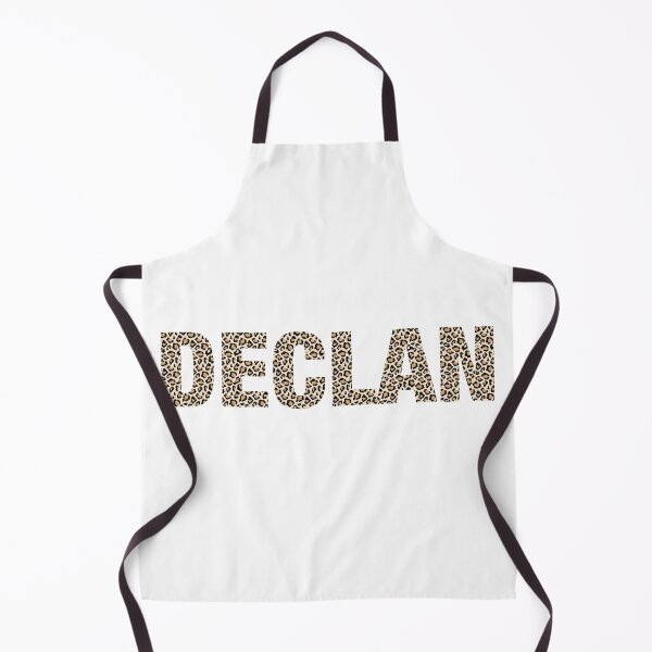Item preview, Declan name leopard pattern my name is Declan gift birthday holiday anniversary Essential Inspiration Joy Mood Funny designed and sold by DesignByHeartUK.