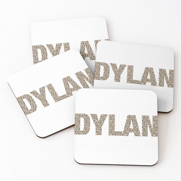 Item preview, Dylan name leopard pattern my name is Dylan gift birthday holiday anniversary Essential Inspiration Joy Mood Funny designed and sold by DesignByHeartUK.