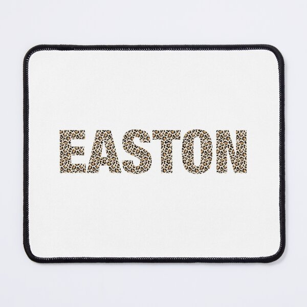 Item preview, Easton name leopard pattern my name is Easton gift birthday holiday anniversary Essential Inspiration Joy Mood Funny designed and sold by DesignByHeartUK.
