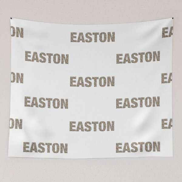 Item preview, Easton name leopard pattern my name is Easton gift birthday holiday anniversary Essential Inspiration Joy Mood Funny designed and sold by DesignByHeartUK.