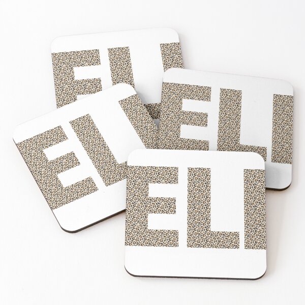 Item preview, Eli name leopard pattern my name is Eli gift birthday holiday anniversary Essential Inspiration Joy Mood Funny designed and sold by DesignByHeartUK.