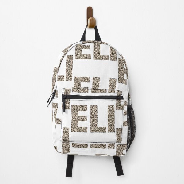 Item preview, Eli name leopard pattern my name is Eli gift birthday holiday anniversary Essential Inspiration Joy Mood Funny designed and sold by DesignByHeartUK.