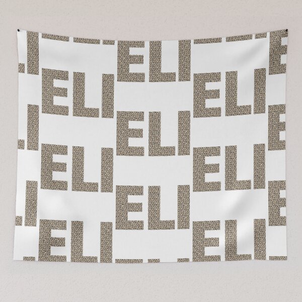 Item preview, Eli name leopard pattern my name is Eli gift birthday holiday anniversary Essential Inspiration Joy Mood Funny designed and sold by DesignByHeartUK.