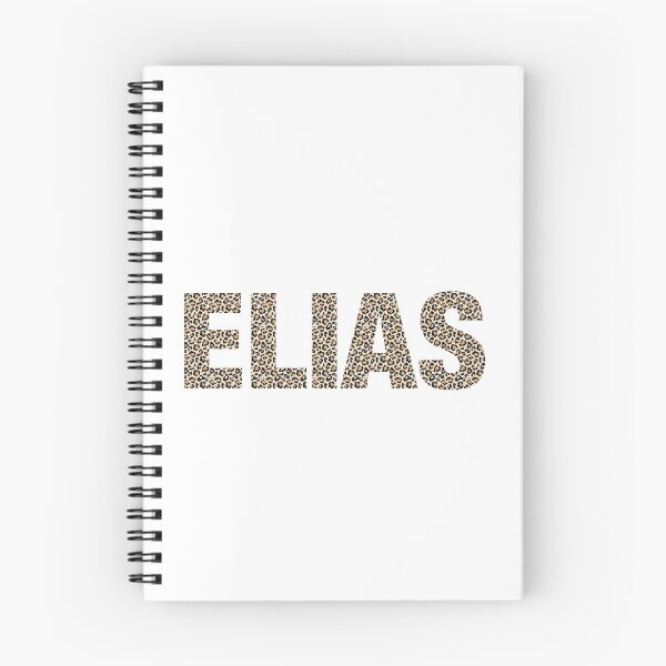 Item preview, Elias name leopard pattern my name is Elias gift birthday holiday anniversary Essential Inspiration Joy Mood Funny designed and sold by DesignByHeartUK.