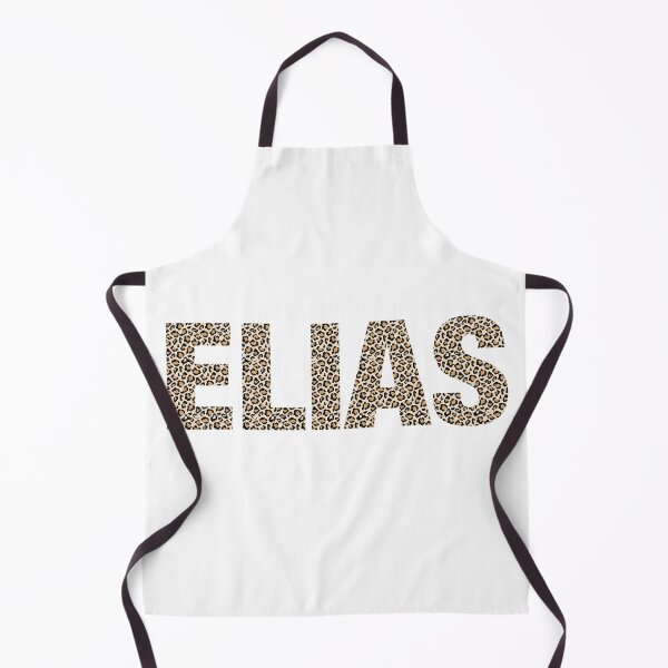 Item preview, Elias name leopard pattern my name is Elias gift birthday holiday anniversary Essential Inspiration Joy Mood Funny designed and sold by DesignByHeartUK.