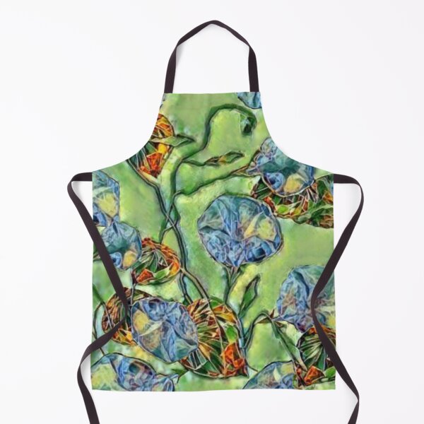 Item preview, bindweed, crystal, transparent, multicolored, batik, flowers, leaves crystals designed and sold by Maria Mihailova.