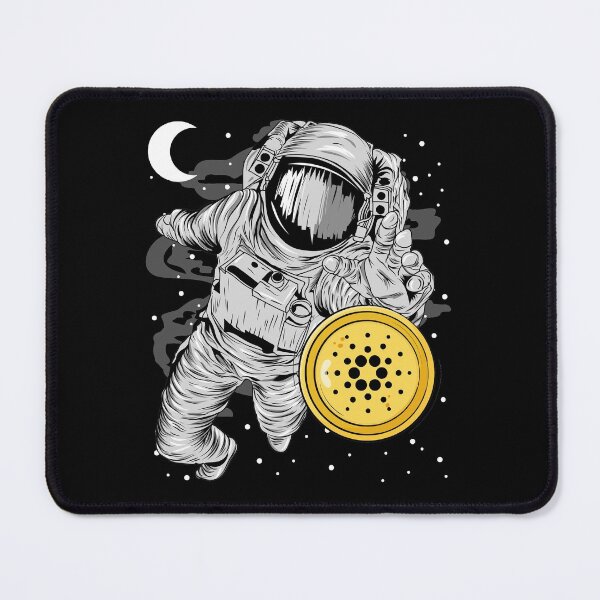 Item preview, Astronaut Reaching Out Cardano ADA Coin To The Moon Crypto Token Blockchain Cryptocurrency Wallet designed and sold by JaxonBrown.