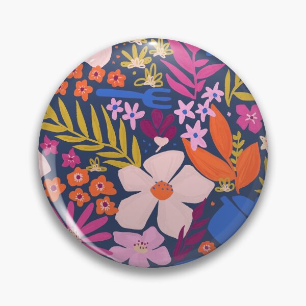 Item preview, Kitchen Cooking Flower Pattern designed and sold by Sandra Hutter.