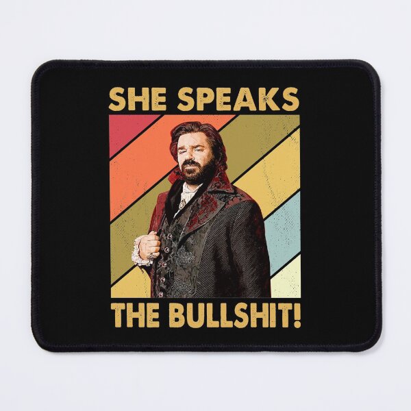 Item preview, Retro She Speaks The Bullshit ! Jackie Daytona Gift designed and sold by VilmosLaszlo.