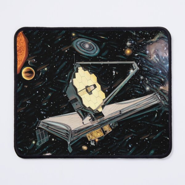 Item preview, James Webb Space Telescope Art designed and sold by marboywonderboy.