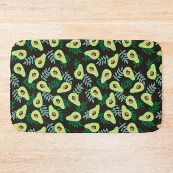 Item preview, Ripe avocado and leaves designed and sold by MignonBeauty.