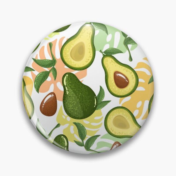 Item preview, Seamless avocado  designed and sold by MignonBeauty.
